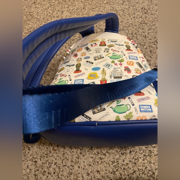 Loungefly the Office Dunder Mifflin Mini Backpack Rare HTF - Picture 16 of 16